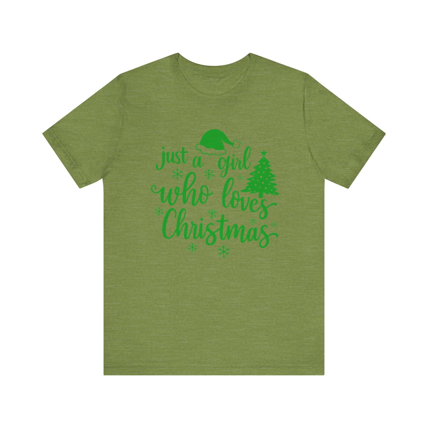Just a Girl Who Loves Christmas Shirt