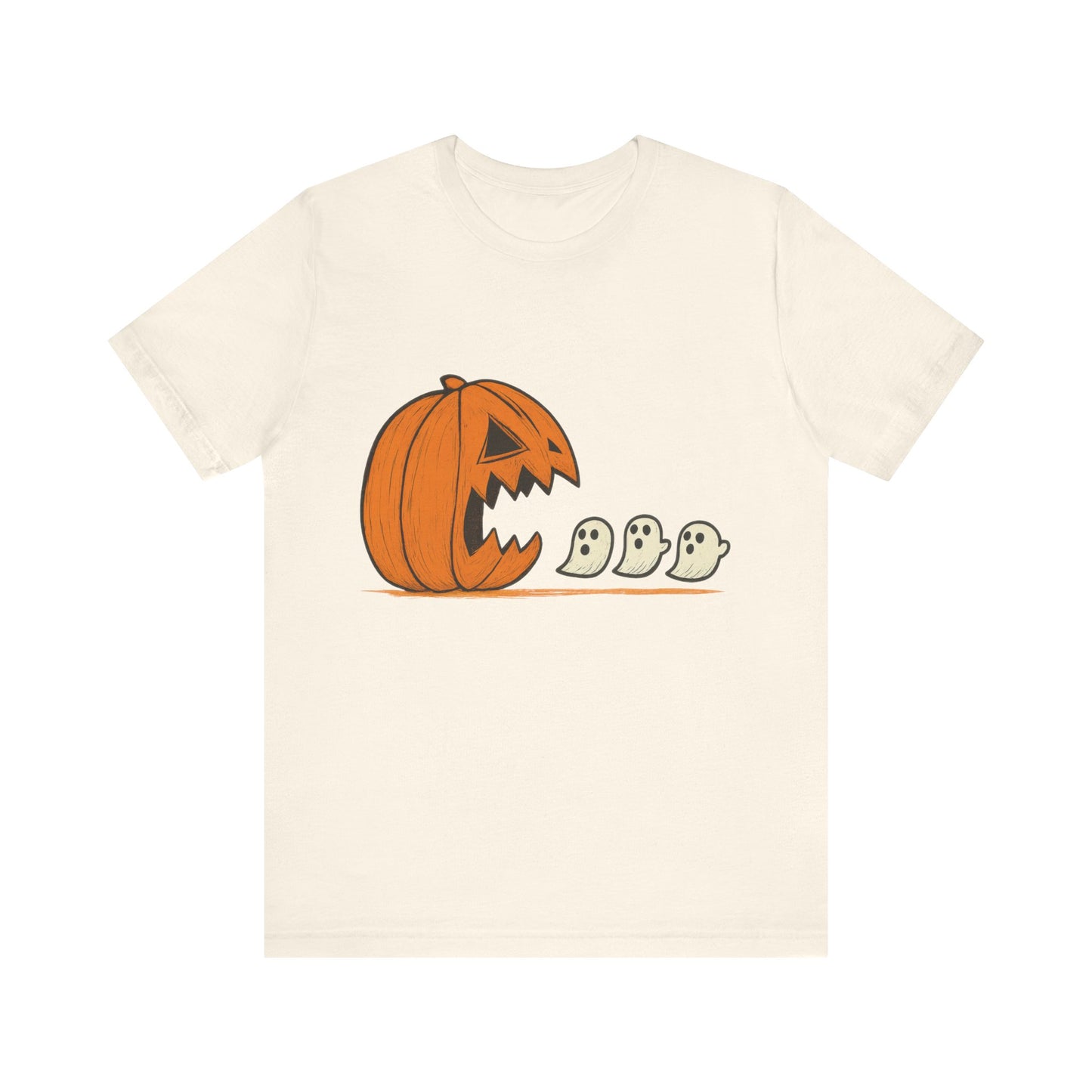 Halloween Ghosts Pumpkin  T-Shirt