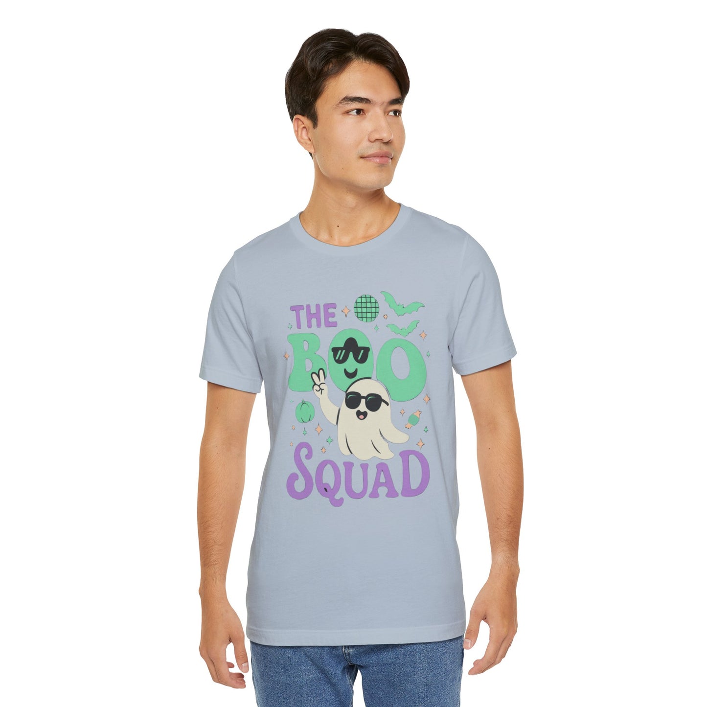 BOO Squad Halloween Shirt, Cute Ghost  Halloween Gift