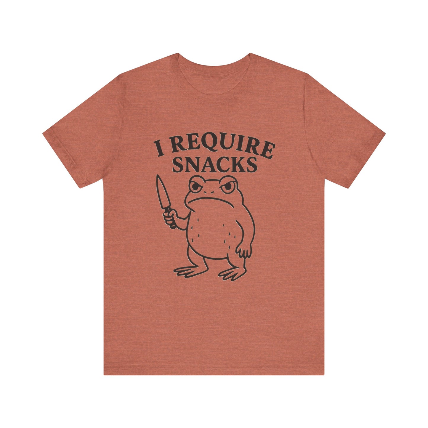 I Require Snacks Shirt