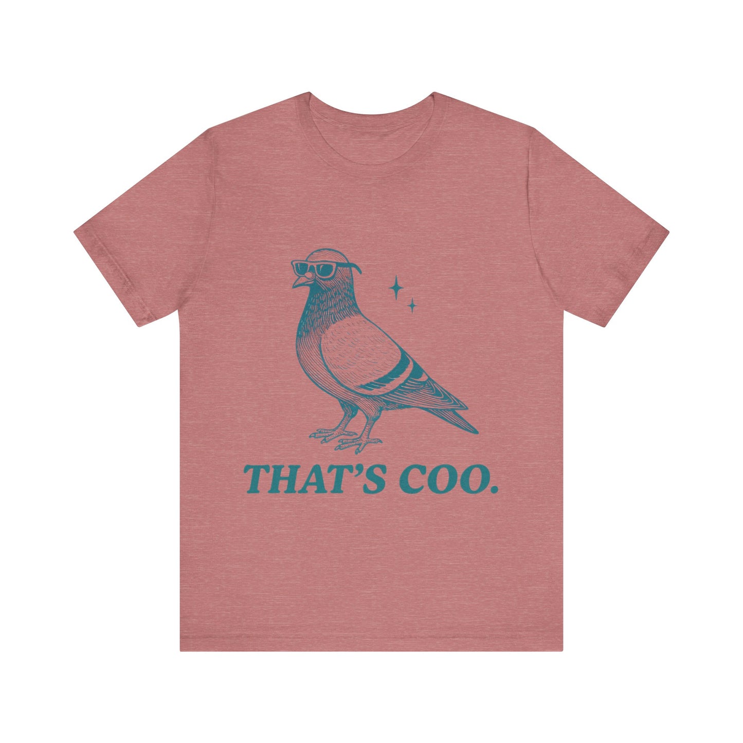 That's Coo  Tee, Cute Bird Graphic Shirt