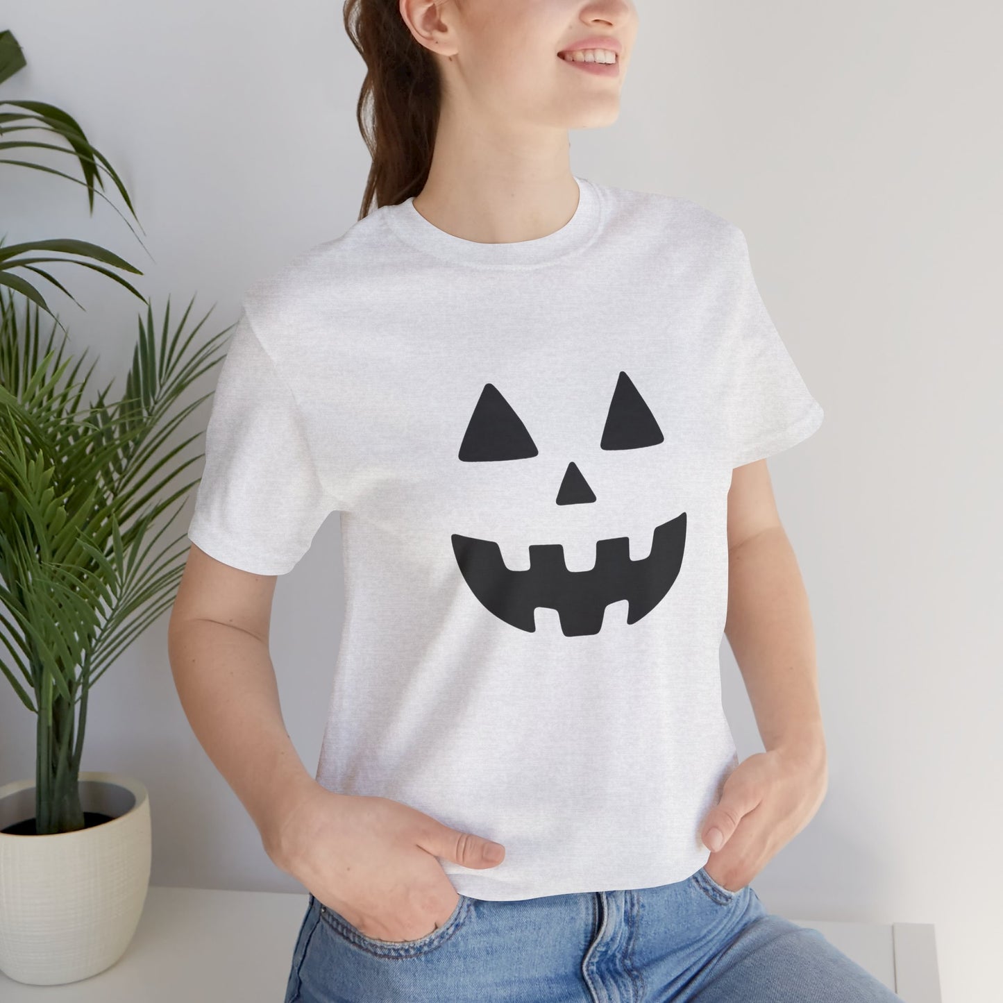 Halloween Pumpkin Face Trick or Treat Shirt