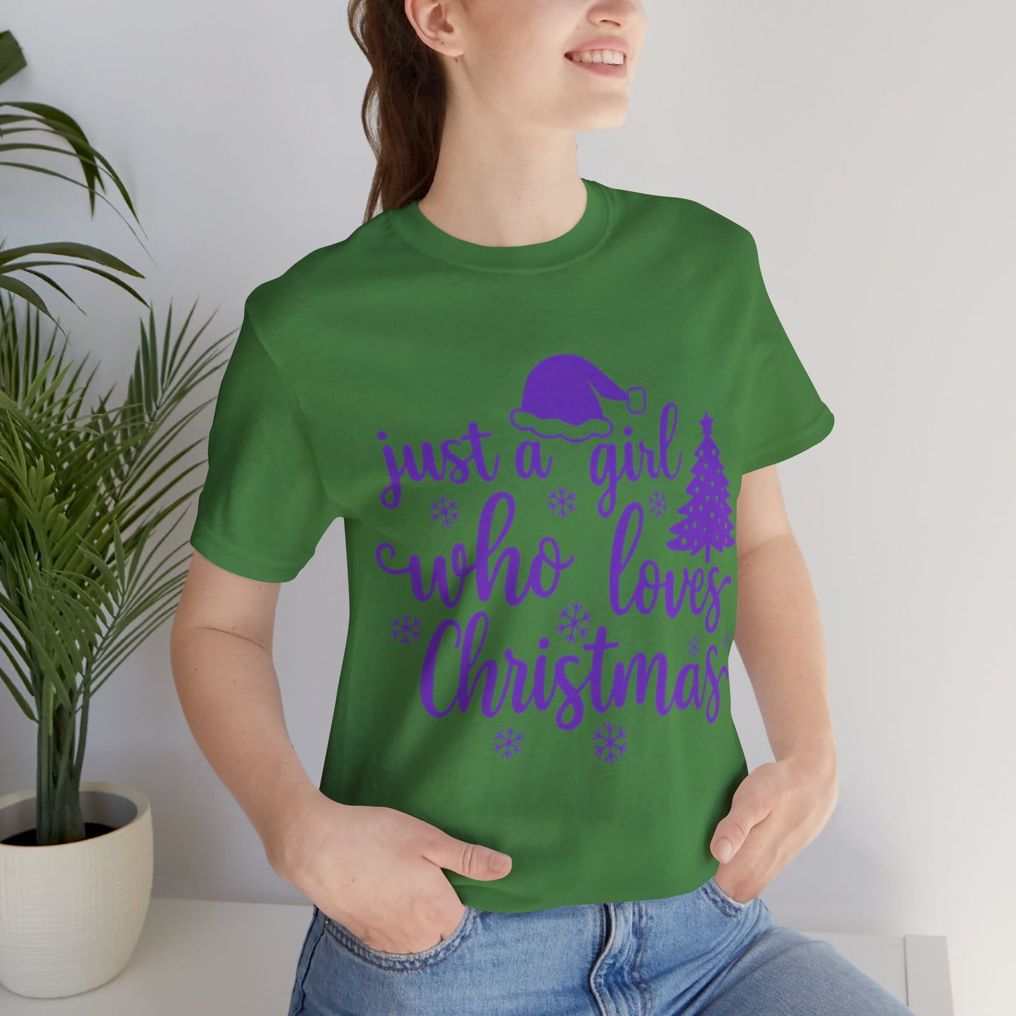 Just A Girl Who Loves Christmas Shirt